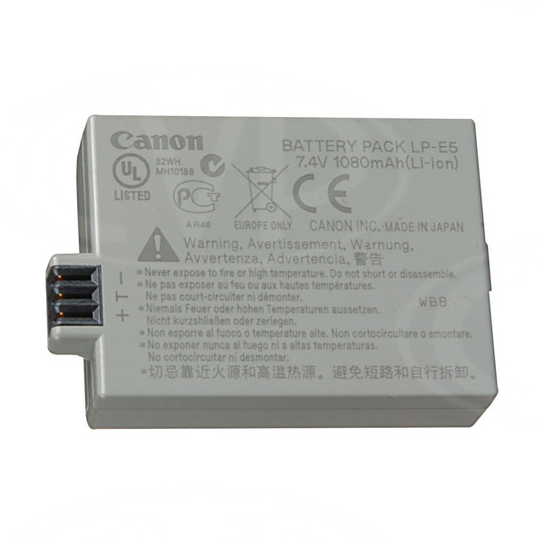 Аккумулятор lp e5